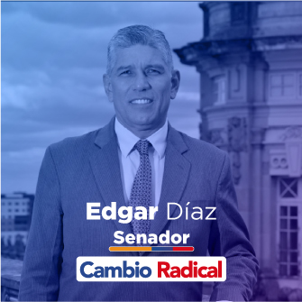 Senador Edgar Díaz