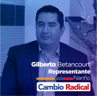 Representante Gilberto Betancourt