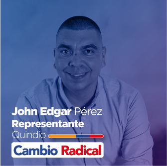 Representante John Edgar Pérez