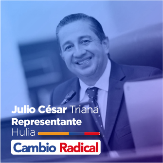Representante Julio César Triana