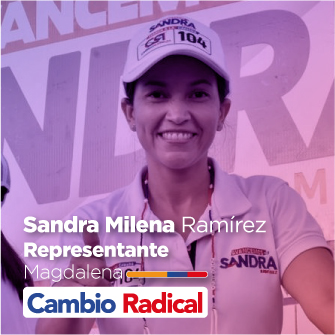 Representante Sandra Milena Ramírez