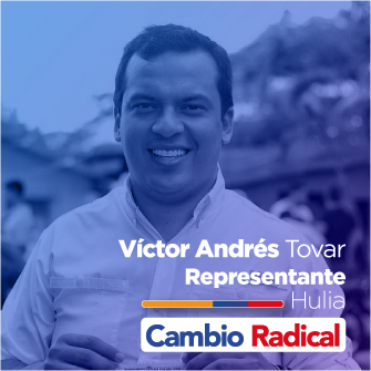 Representante Víctor Andrés Tovar